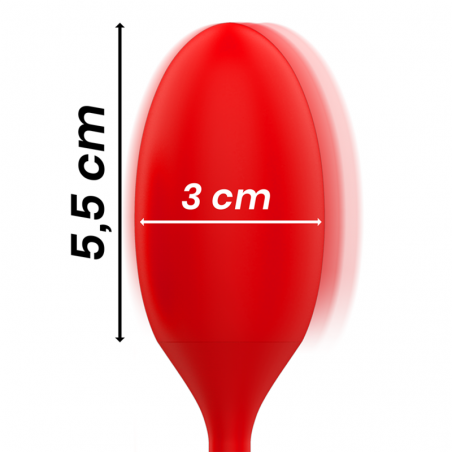Vibromasseur Rouge Sexy Things G Slim