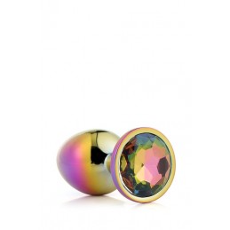 Gleaming Love Bijou Plug Irisé Multicolor Taille S